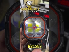 4 LED Weiß Rot Gelb Projektor Scheinwerfer LED Licht für Motorrad für Auto