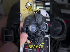 Motorrad Vollaluminium Weiß Gelb Scheinwerfer Reflektorlampe