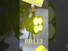 Quadratischer Stil 4D Weiß helles Licht Wasserdicht Motorclcle LED Scheinwerfer