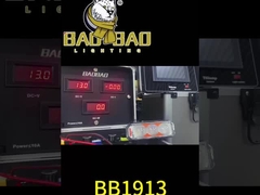 Rechteckig Stil Gelb Blau Rot Weiß Hohe Helligkeit Motorrad Scheinwerfer