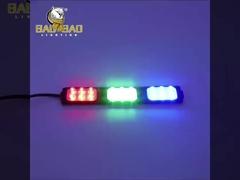 Erhältlich Fancy Light Bar 18 LED Modullampe Rot Blau Blinkende Fahrraddekoration