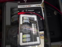 Kunststoff Aluminium 5 Zoll Schädel Weiß Gelb Auto LED Scheinwerfer Moto Spotlight