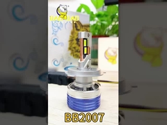 H4 Weißer Blitz Metall Hohe Helligkeit Fahrzeug Innenraum Scheinwerfer LED Glühbirne Leuchten