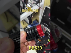 46W Metallweiß Gelb Motorrad Hilfsmittel LED Mini Nebellicht