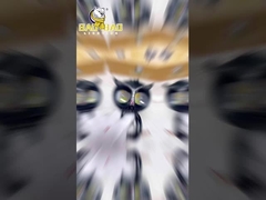 Euleform Aluminium Weiß Gelb Doppelfarbe Motorrad LED Nebellicht