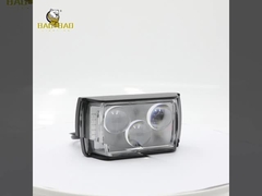 80V 3-Perlen-Metall-Doppelfarben-Blitzlicht Rot-Blau-Motorrad-LED-Leuchtenlicht