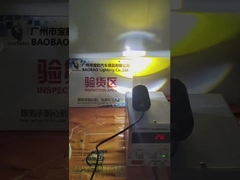 46 Watt Motorrad-LED-Mini-Fahrbeleuchtungssystem Weiß Gelb Doppelfarbe 12-80V