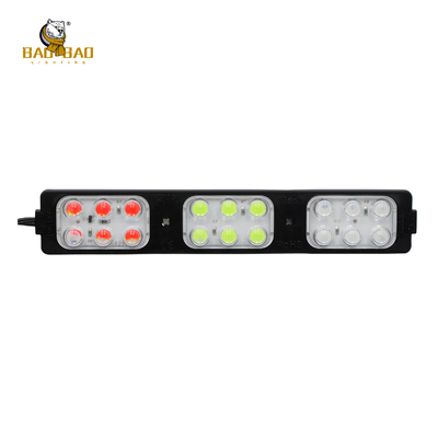 Fancy Light Bar 18 LED Modullampe Rot Blau Blinkende Fahrraddekoration