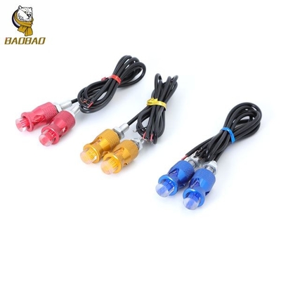 Mini Fancy Licht Rot Blau Gelb Grün Aluminium HONDA Fahrrad Dekoration