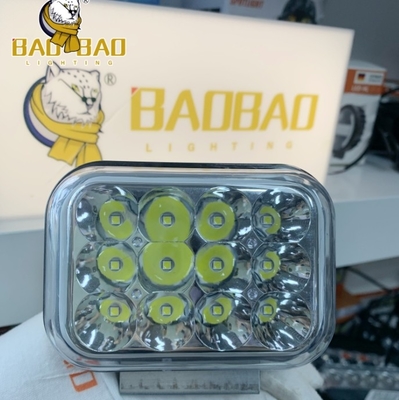 12 Led Metall Rot Blau Blitzlicht Polizei Licht Scheinwerfer Glühbirne Für Motorrad