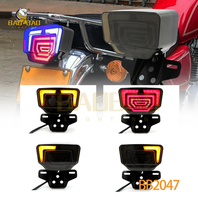 Plastik Rot blinkende Motorrad-LED-Leuchten verfügbar Tailight Ersatzteile