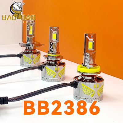 LED-Scheinwerfer aus Goldem Eisen Metall